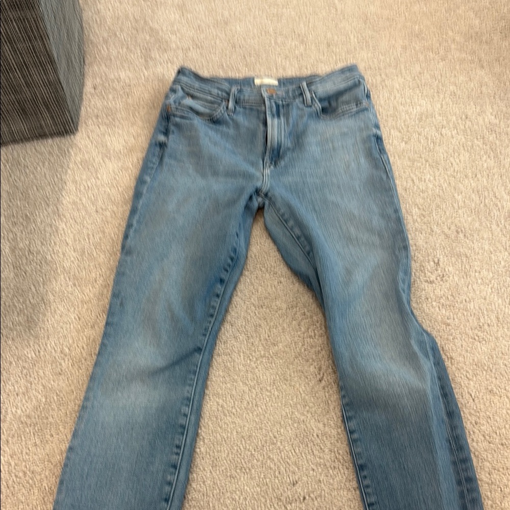 MOTHER Blue Skinny Jeans Versatile Style